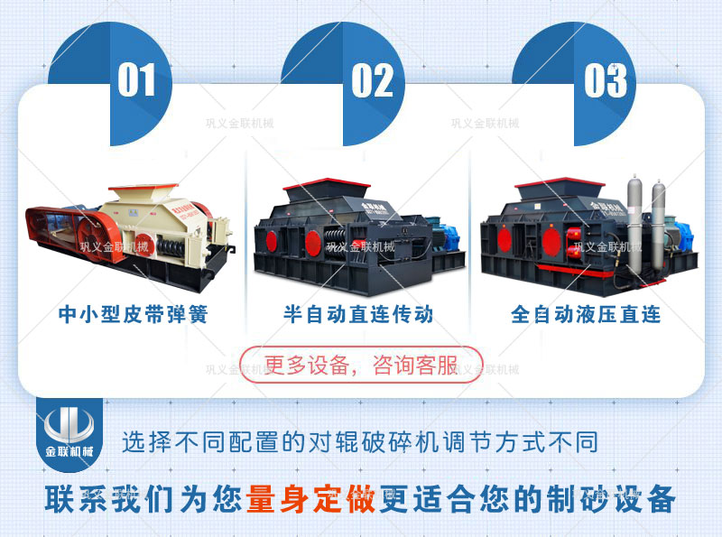 液壓對輥制砂機型號參數(shù)、市場價位多少？